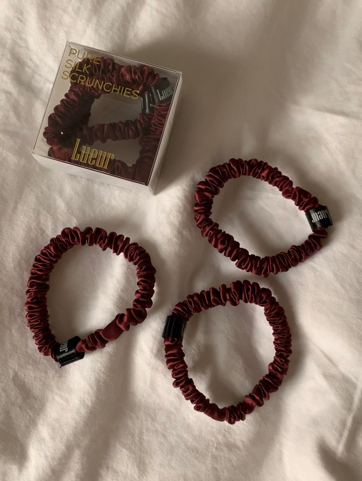 Signature Scrunchie - Burgundy