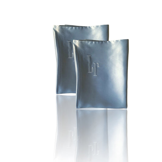 Shop the Duo - Silk Pillowcase in Sky Blue