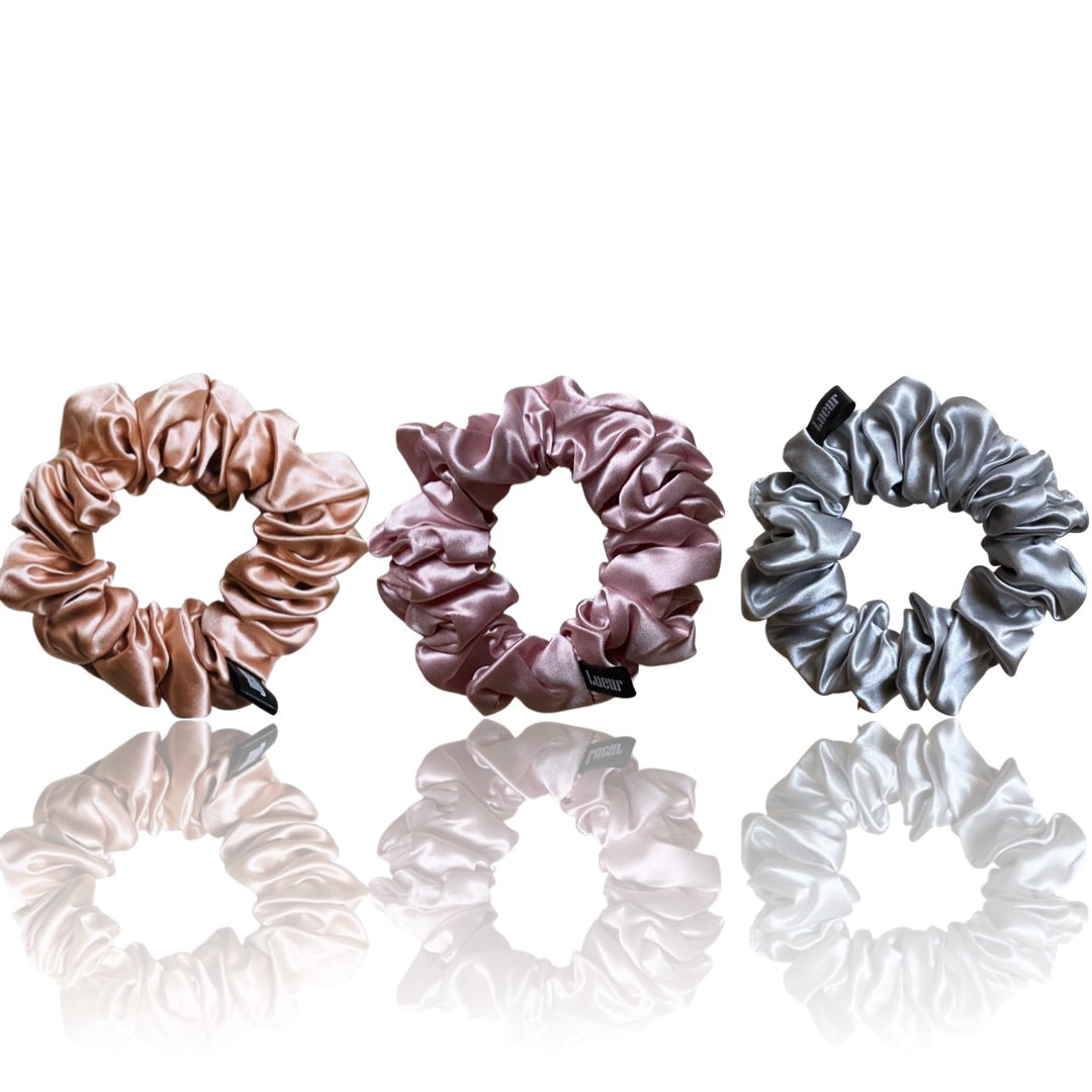 Small Silk Scrunchie - Sunset Set