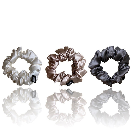 Small Silk Scrunchie - The Basics Set