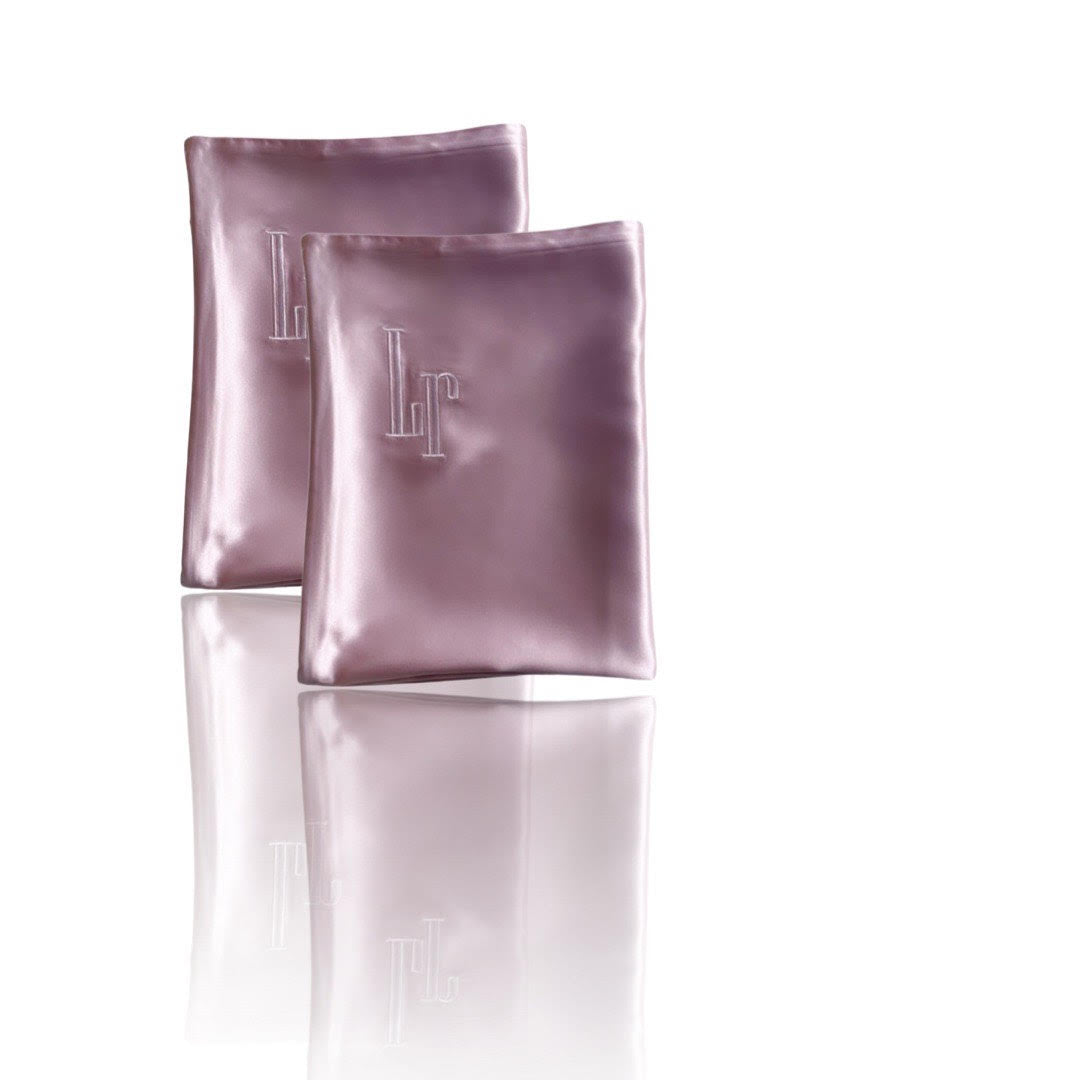 Shop the Duo - Silk Pillowcase in Pink