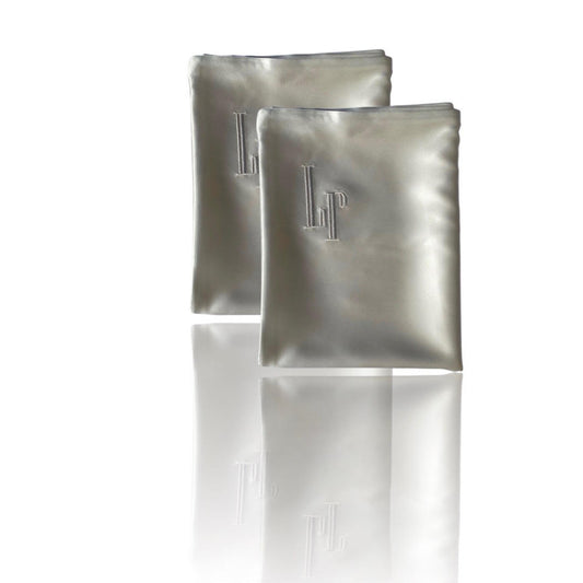 Shop the Duo - Silk Pillowcase in Cream White