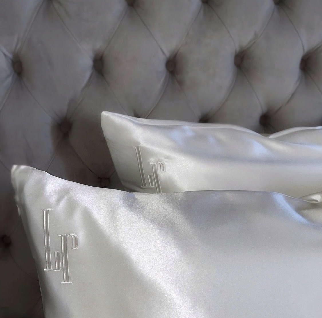 Shop the Duo - Silk Pillowcase in Cream White
